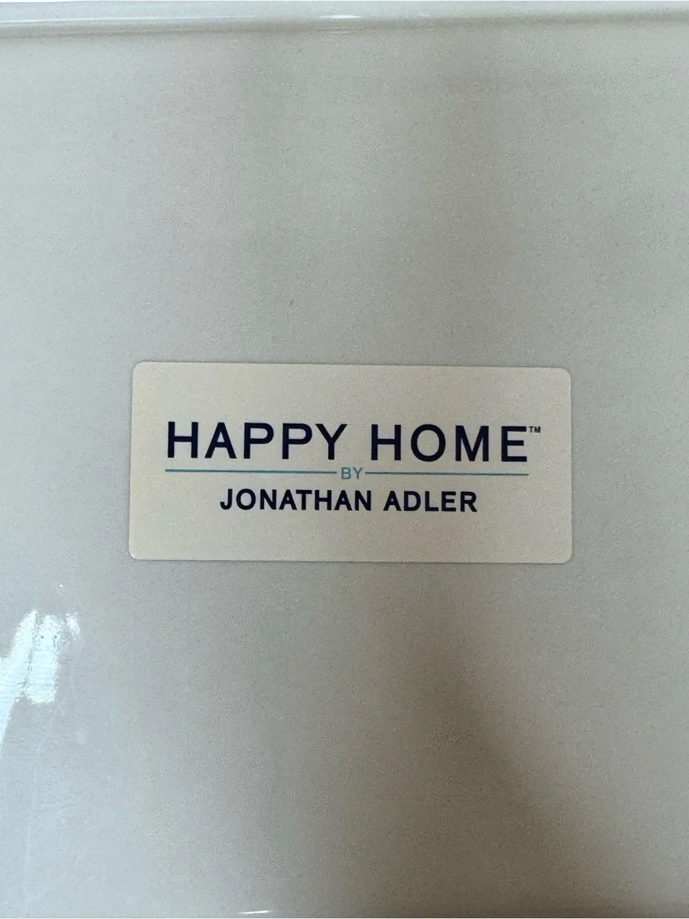 Jonathan Adler Happy Home Greek Key Ceramic Tray